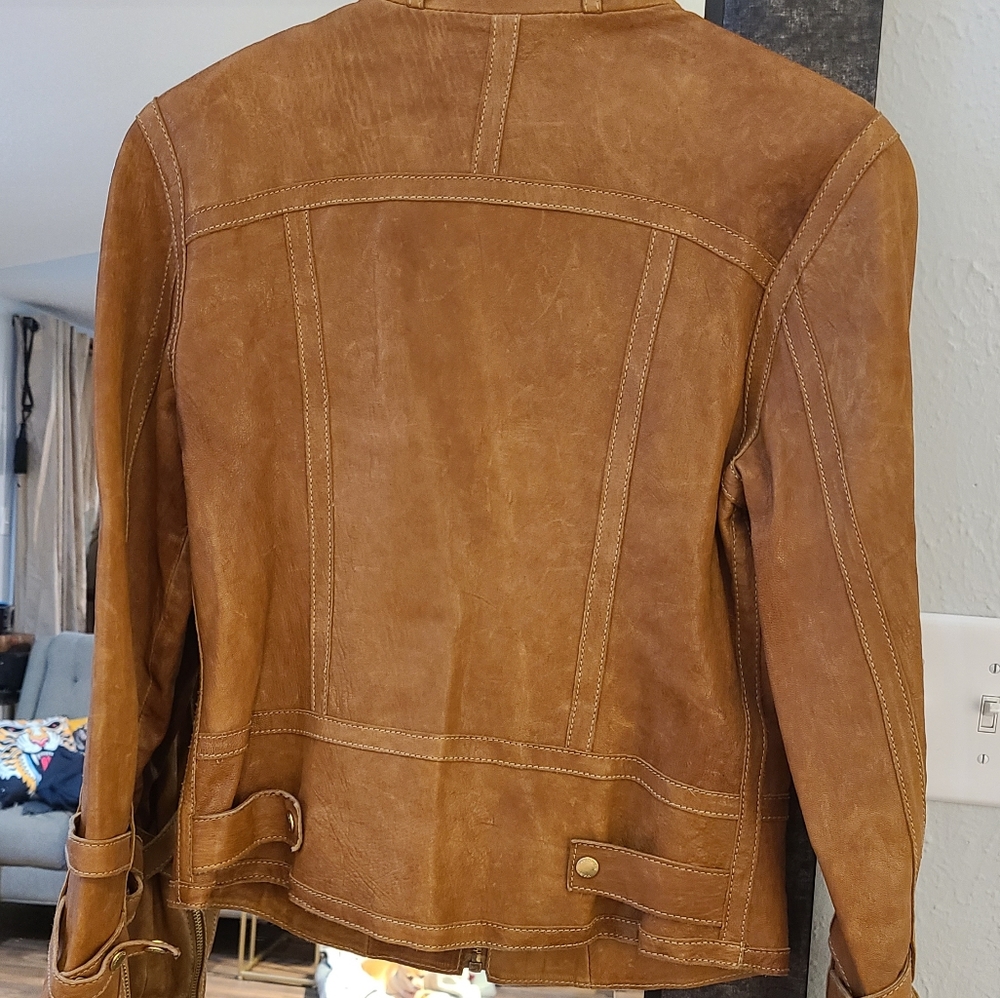 Andrew Marc Leather Jacket - Picture 2 of 14